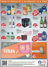 Gazetka promocyjna Vmarkt - Prospekte - Gazetka - ważna od 18.06 do 18.06.2025 - strona 24 - produkty: alle artikel ohne dekoration, Alwa, angebot, angebote, auer, Berger, burti, dekoration, dell, eis, elle, feinwaschmittel, flasche, flüssigseife, je 1-liter-flasche, kaes, kosmetik, Kosmetiktücher, mineralwasser, Mode, olive, palmolive, ring, Seife, telefon, Ti, tücher, waschmittel, wasser