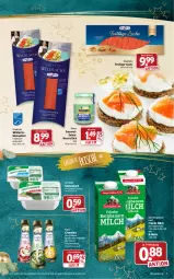 Gazetka promocyjna Wasgau - Prospekte - Gazetka - ważna od 24.12 do 24.12.2021 - strona 13 - produkty: angebot, Becher, creme, eis, ente, filet, flasche, frische milch, hochwald, je 250-g-packung, lachs, meerrettich, milch, quark, rama, rama cremefine, reis, Rettich, sahne, speisequark, thomy, Ti, Wild, wildlachs