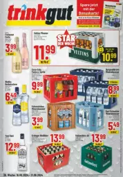 Gazetka promocyjna Trinkgut - Prospekte - Gazetka - ważna od 21.09 do 21.09.2024 - strona 1 - produkty: burger, mam, pils, pilsener, Ti, veltins, veltins pilsener