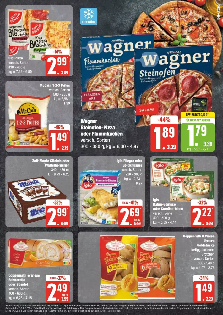 Aktueller Prospekt Edeka - Prospekte - von 17.08 bis 24.08.2024 - strona 13 - produkty: brötchen, coppenrath, deka, flammkuchen, gin, kuchen, lamm, Ofen, pizza, spee, steinofen, Ti