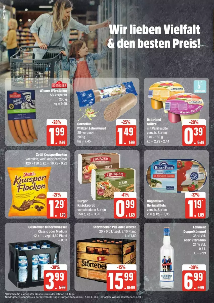 Aktueller Prospekt Edeka - Prospekte - von 17.08 bis 24.08.2024 - strona 20 - produkty: eis, reis