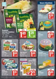 Gazetka promocyjna Edeka - Prospekte - Gazetka - ważna od 24.08 do 24.08.2024 - strona 11 - produkty: appenzeller, aufstrich, brot, brotaufstrich, butter, butterkäse, creme, deka, deutscher schnittkäse, edelcreme, eis, elle, fisch, Fischspezialitäten, grünländer, hirtenkäse, Käse, Maasdam, maasdamer, mac, nuss, patros, reis, rel, schnittkäse, Spezi, tee, Ti, ZTE