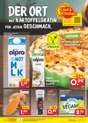 Gazetka promocyjna Netto Marken-Discount - Filial-Angebote - Gazetka - ważna od 21.01 do 21.01.2023 - strona 18 - produkty: alpro, asti, bestpreis, creme, drink, eis, gewürz, Gewürzmühle, hafer, kartoffel, kartoffeln, Kochcreme, LG, mac, meggle, ndk, reis, rezept, rezepte, soja, Sojadrink, Streichzart, Süßkartoffeln, Ti