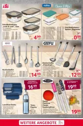 Gazetka promocyjna Selgros - Nonfood - Gazetka - ważna od 26.04 do 26.04.2023 - strona 9 - produkty: angebot, angebote, bambus, Behälter, decke, Deckel, edelstahl, eis, ente, erde, flasche, fleisch, gabel, HP, knoblauch, Knoblauchpresse, Kochlöffel, küche, Küchen, Küchenhelfer, lebensmittel, Löffel, lunchbox, mac, Palette, pfanne, pfannen, Pfannenwender, rösle, sandwich, sauce, saucen, schnitten, Schöpflöffel, Soda, spülmaschinen, Ti, trinkflasche, werkzeug