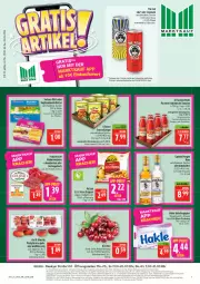 Gazetka promocyjna Marktkauf - Prospekt - Gazetka - ważna od 06.06 do 06.06.2026 - strona 1 - produkty: alkohol, angebot, angebote, basilikum, braten, butter, Cap, captain morgan, chili, cola, deka, eintopf, eis, erasco, flasche, fleisch, gin, gulasch, hakle, hakle toilettenpapier, kirsch, kirsche, kirschen, limo, limonade, milch, Mutti, papier, payback, pfirsich, pfirsiche, plattpfirsiche, reis, rind, rinder, Rinderroulade, rinderrouladen, rouladen, rum, sac, schmorbraten, Ti, toilettenpapier, tomate, tomaten, topf, uhr