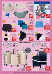 Gazetka promocyjna Marktkauf - Prospekt - Gazetka - ważna od 06.06 do 06.06.2026 - strona 41 - produkty: Arbeitssocken, Bad, badeshorts, eis, ente, gürteltasche, reis, retroshorts, schuhe, shirt, shorts, shorty, sneaker, sneakersocken, socken, Sport, Tasche, tee, Ti, trolley