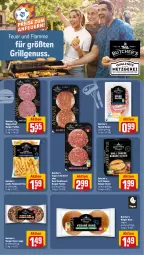 Gazetka promocyjna Rewe - Prospekte - Gazetka - ważna od 15.06 do 15.06.2024 - strona 23 - produkty: bacon, beef, burger, burger buns, eis, fleisch, grill, jumbo, lamm, LG, nuss, pommes, Pommes Frites, rind, rindfleisch, Ti