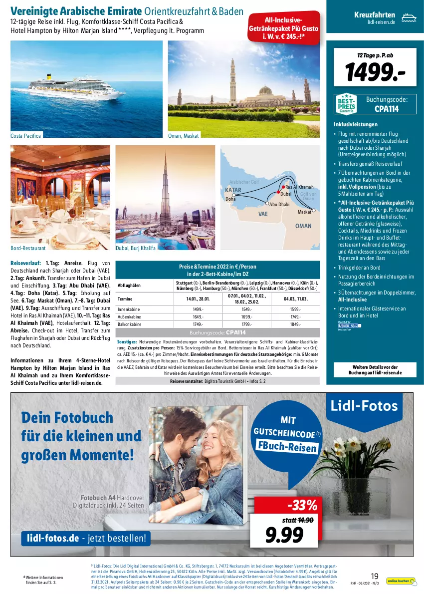 Aktueller Prospekt Lidl - Monatliche Reise-Highlights - von 27.05 bis 27.07.2021 - strona 19