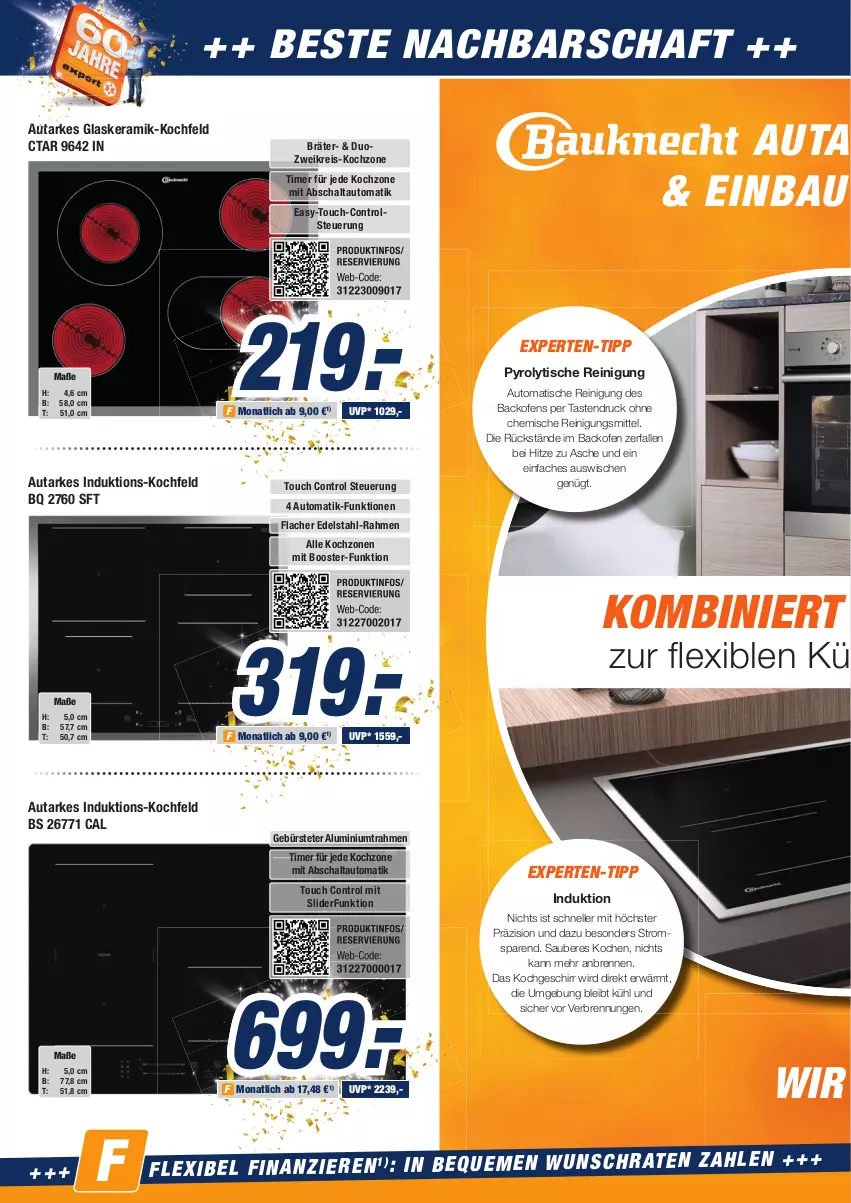 Aktueller Prospekt Expert Aurich - Prospekte - von 28.04 bis 04.05.2022 - strona 24 - produkty: auto, backofen, Bau, bürste, edelstahl, eis, elle, geschirr, glaskeramik, glaskeramik-kochfeld, keramik-kochfeld, kochfeld, Ofen, Reinigung, Reinigungsmittel, reis, Schal, Ti, timer, tisch