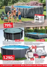 Gazetka promocyjna Bauhaus - Prospekte - Gazetka - ważna od 02.04 do 02.04.2022 - strona 24 - produkty: Abba, abdeckplane, adapter, auto, ball, Bau, Brei, bürste, bürsten, edelstahl, eier, eis, elle, Holz, kleid, Kleidung, pool, Reinigung, riegel, salz, sandfilteranlage, schlauch, Ti, tisch, wasser