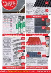 Gazetka promocyjna Bauhaus - Prospekte - Gazetka - ważna od 02.04 do 02.04.2022 - strona 39 - produkty: Bau, elle, erde, Fassadenblech, Holz, kleid, Kleidung, lack, latte, natur, Ria, ring, rwe, Schal, schrauben, Ti, trolli, wasser, Wellplatte