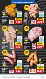 Gazetka promocyjna Lidl - Aktionsprospekt - Gazetka - ważna od 04.11 do 04.11.2023 - strona 51 - produkty: angebot, braten, bratwurst, eis, filet, fisch, fische, Fischer, frischkäse, gewürz, grobe bratwurst, gulasch, Käse, kräuter, lachs, lachsfilet, preisvorteil, pute, reis, Rückensteak, rückensteaks, rwe, schwein, schweine, steak, steaks, Ti, wein, weine, wurst, ZTE