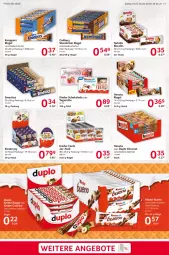 Gazetka promocyjna Selgros - Kiosk - Gazetka - ważna od 26.04 do 26.04.2023 - strona 7 - produkty: duplo, eis, hanuta, Kinder, kinder schokolade, knoppers, reis, riegel, schoko, schokolade, smarties, Ti, Yo, yogurette