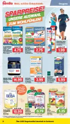 Gazetka promocyjna Famila - Prospekte - Gazetka - ważna od 03.09 do 03.09.2022 - strona 24 - produkty: Apotheke, auer, Beba, beutel, brause, Brausetabletten, doppelherz, eis, folgemilch, hipp, honig, ilag, LG, Manuka Honig, milch, nuk, reis, Safran, Schaebens, tablet, tablett, Tablette, Ti, vita, Vitamin C, Vitamin D, ZTE