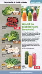 Gazetka promocyjna Famila - Prospekte - Gazetka - ważna od 03.09 do 03.09.2022 - strona 3 - produkty: ball, bier, Biere, broccoli, champignon, champignons, decke, erde, flasche, mac, nuss, obst, Obst und Gemüse, saft, salat, salatherzen, Schal, Schale, smoothie, smoothies, snack, Ti, tomate, tomaten, true fruits, und gemüse, vita, Vitamine