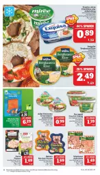Gazetka promocyjna Marktkauf - Prospekt - Gazetka - ważna od 22.10 do 22.10.2022 - strona 12 - produkty: aktionspreis, auer, aufschnitt, Bau, Bauer, Becher, bergader, bio, creme, deka, edelcreme, eis, exquisa, finesse, frischkäse, gin, herta, Käse, kerrygold, lachs, miree, nuss, reinert, reis, Ti, weichkäse, wiesbauer, ZTE