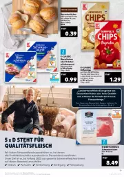 Gazetka promocyjna Kaufland - Gazetka - ważna od 06.04 do 06.04.2022 - strona 19 - produkty: angebot, angebote, auer, backwaren, Bau, Bauer, beutel, bier, bierschinken, brötchen, chips, eis, elle, fleisch, frische backwaren, hose, kartoffel, kartoffelchips, kartoffeln, Käse, kräuter, mehl, oder kräuter, paprika, rum, saft, Sauerrahm, schinken, schinkenwurst, Schütze, schwein, schweine, schweinefleisch, schweinerücken, Spezi, spitzenqualität, Sport, Ti, wein, weine, wurst