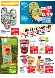 Gazetka promocyjna Kaufland - Gazetka - ważna od 06.04 do 06.04.2022 - strona 28 - produkty: alpro, angebot, auer, Bau, Bauer, Becher, bier, Dr. Oetker, drink, eis, filet, froop, frucht, fruchtgrütze, Fruchtmark, grütze, hafer, Haferdrink, hering, Herings, joghur, joghurt, landliebe, lysell, milch, Müller, müller froop, pflanze, pflanzen, reis, ring, rügenwalder, rügenwalder mühle, salami, schinken, schoko, Ti, Vegeta, vollmilch, wurst, ZTE