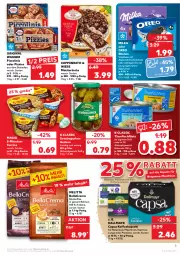 Gazetka promocyjna Kaufland - Gazetka - ważna od 06.04 do 06.04.2022 - strona 3 - produkty: alpenmilch, angebot, angebote, Becher, bellacrema, bohne, bohnen, Cap, coppenrath, dallmayr, dallmayr capsa, eis, ente, espresso, filet, filets, fisch, gewürz, Gewürzgurke, gewürzgurken, gin, gurke, gurken, kaffee, kaffeekapseln, lungo, maggi, Meister, melitta, milch, milka, natur, natura, nespresso, Ofen, oreo, original wagner, piccolinis, prodomo, reis, röstkaffee, saft, schoko, schokolade, steinofen, stieleis, terrine, thunfisch, Ti, torte, vanille, wagner