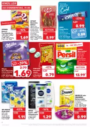 Gazetka promocyjna Kaufland - Gazetka - ważna od 06.04 do 06.04.2022 - strona 4 - produkty: angebot, beutel, bonbons, creme, Doppelkekse, dreamies, dusche, ente, frucht, kakao, kartoffel, katzensnack, katzensnacks, keks, kekse, kitkat, kraft, milch, milka, Nimm 2, nivea, oreo, persil, persil waschmittel, pflegedusche, pom-bär, pralinen, rama, schoko, schokolade, snack, snacks, storck, Ti, vita, Vitamine, waschmittel, whiskas, ZTE