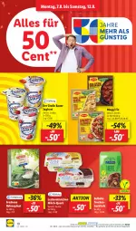 Gazetka promocyjna Lidl - Aktionsprospekt - Gazetka - ważna od 12.08 do 12.08.2023 - strona 10 - produkty: auer, Bau, Bauer, Hefe, joghur, joghurt, leckermäulchen, maggi, maggi fix, milch, ndk, quark, Schal, Schale, spinat, Ti