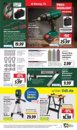 Gazetka promocyjna Lidl - Aktionsprospekt - Gazetka - ważna od 12.08 do 12.08.2023 - strona 19 - produkty: akku, batterie, beleuchtung, Bohrschrauber, deka, edelstahl, eis, Holz, koffer, ladegerät, ladekabel, latte, messer, Parkside, reis, Ria, schrauben, Schraubendreher, Spezi, Tasche, taschen, Ti, tisch, usb, weck, werkzeug, werkzeuge, ZTE