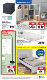 Gazetka promocyjna Lidl - Aktionsprospekt - Gazetka - ważna od 12.08 do 12.08.2023 - strona 31 - produkty: aufbewahrungsbox, bett, dell, dimmer, eis, Leuchte, leuchten, matratze, Mode, pool, regal, reis, stehleuchte, Ti, weck, ZTE