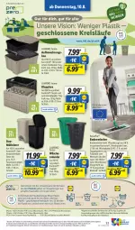 Gazetka promocyjna Lidl - Aktionsprospekt - Gazetka - ważna od 12.08 do 12.08.2023 - strona 39 - produkty: angebot, aqua, AquaPur, asti, aufbewahrungsbox, bodenwischer, Clin, coupon, decke, Deckel, eimer, eis, HP, Klappbox, kraft, latte, leimer, LG, reis, Ria, Teleskop, teleskopstiel, Ti, tisch, weck