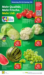 Gazetka promocyjna Lidl - Aktionsprospekt - Gazetka - ważna od 12.08 do 12.08.2023 - strona 48 - produkty: blume, blumen, blumenkohl, eis, eisbergsalat, elle, melone, ndk, Rauch, reis, salat, Schal, Schale, strauchtomaten, Ti, tomate, tomaten, trauben, wasser, wassermelone