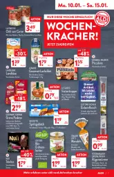 Gazetka promocyjna Aldi Nord - Aldi-Aktuell - Gazetka - ważna od 15.01 do 15.01.2022 - strona 7 - produkty: aldi, almare, beutel, bio, biscotto, bohne, bohnen, buch, butter, chili, eis, erdnuss, Erdnussbutter, filet, finesse, fisch, fische, fleisch, gin, grana, grana padano, hartkäse, Holz, italienischer hartkäse, karamell, Käse, kracher, lachs, lachsfilet, landkäse, landliebe, mais, mandel, mandeln, milch, ndk, nuii, nuss, original wagner, padano, paprika, piccolinis, Rana, Rauch, reifen, rügenwalder, salami, schoko, schwein, schweine, schweinefleisch, snack, Speck, Spezi, Spritzgebäck, stieleis, suppe, Ti, trolli, Tüte, Waage, wagner, wein, weine, zucker