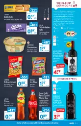 Gazetka promocyjna Aldi Nord - Aldi-Aktuell - Gazetka - ważna od 15.01 do 15.01.2022 - strona 9 - produkty: aldi, amaro, aus der tiefkühlung, beere, beeren, beutel, brombeere, butter, butterkeks, coca-cola, cola, cremissimo, cuvée, decke, eis, eistee, erdnuss, erfrischungsgetränk, fanta, flasche, frucht, getränk, holunder, Käse, keks, kracher, lamm, langnese, leibniz, lipton, lorenz, mac, maoam, Mezzo Mix, milka, milka schokolade, molto, nuss, pasta, pizza, reis, rind, rotwein, schoko, schokolade, schokoladen, sim, sprite, tee, Ti, wein, Wild