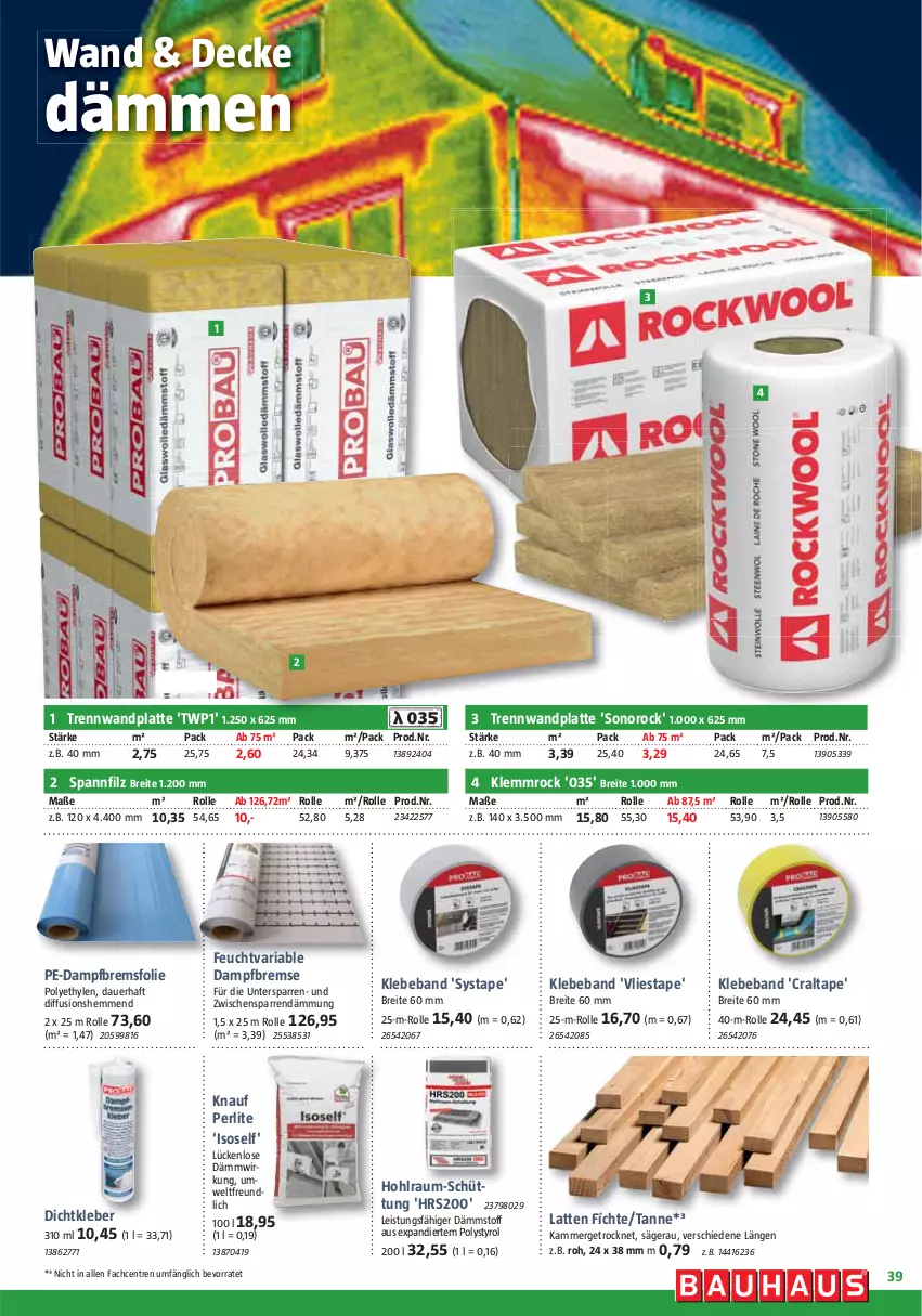 Aktueller Prospekt Bauhaus - Prospekte - von 29.04 bis 27.05.2023 - strona 39 - produkty: auer, Beba, Brei, decke, eis, kleber, knauf, latte, Ria, säge