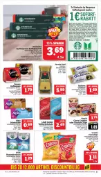 Gazetka promocyjna Marktkauf - Prospekt - Gazetka - ważna od 23.03 do 23.03.2024 - strona 23 - produkty: aktionspreis, alpia, bohne, bohnen, bohnenkaffee, bonbons, chips, choclait chips, choco crossies, comtess, coupon, coupons, crossies, crunchips, deka, discount, eis, erde, espresso, gin, Hustenbonbons, jacobs, Jacobs Gold, kaffee, kaffeekapseln, lindor, lindt, nespresso, nuss, reis, rwe, schoko, schokolade, sofortrabatt, starbucks, tafelschokolade, Ti, WICK, ZTE, zucker