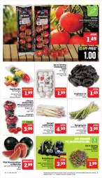 Gazetka promocyjna Marktkauf - Prospekt - Gazetka - ważna od 23.03 do 23.03.2024 - strona 9 - produkty: aktionspreis, Becher, champignon, champignons, deka, eis, fleisch, kopfsalat, LG, melone, mini-rispentomaten, nuss, paprika, paprika mix, pflaume, pflaumen, reis, rispentomaten, salat, spargel, spargel grün, Ti, tomate, tomaten, wasser, wassermelone, ZTE