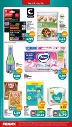 Gazetka promocyjna Penny - Prospekte - Gazetka - ważna od 07.09 do 07.09.2024 - strona 22 - produkty: bio, congstar, elle, natur, pampers, Pants, papier, Rauch, Ti, toilettenpapier, tücher, windeln, zewa