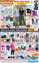 Gazetka promocyjna Norma - Norma - Gazetka - ważna od 22.07 do 22.07.2024 - strona 1 - produkty: aqua, asti, Bau, baumwolle, Bebe, bermuda, Cap, caprihose, Clogs, decksohle, eis, Elan, elle, Garten, gin, hemd, hose, Hylo, lack, leggings, leine, LG, Mode, ndk, pril, reine baumwolle, reis, reiss, Ria, schuhe, shirt, shorts, sneaker, socken, Surf, T-Shirt, Tasche, taschen, Ti, tisch, wolle, ZTE