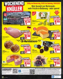 Gazetka promocyjna Edeka - Angebote der Woche - Gazetka - ważna od 30.09 do 30.09.2023 - strona 16 - produkty: angebot, angebote, Birnen, braten, deka, eis, elle, geback, gin, gouda, grill, ideal zum braten, Käse, LG, Liege, mac, Meister, Muffin, muffins, papier, pute, putenbrust, reis, rwe, Schal, Schale, schinken, schnittkäse, schoko, Spezi, tafelbirnen, telefon, Ti, torte, uhr, wolfsbarsch, würfel, ZTE