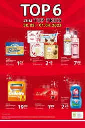 Gazetka promocyjna Selgros - Food - Gazetka - ważna od 05.04 do 05.04.2023 - strona 24 - produkty: angebot, angebote, butter, eier, eis, flasche, fusion5, gillette, gin, gordon, Gordon’s, LG, meggle, Rauch, reis, Streichzart, Ti