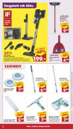 Gazetka promocyjna Famila - Prospekte - Gazetka - ważna od 14.09 do 14.09.2024 - strona 2 - produkty: activa, akku, auer, eis, elle, fenster, handstaubsauger, HP, kraft, mikrofaser, reis, riegel, staubsauger, Teleskop, teleskopstiel, teller, teppich, Ti, Wanne, ZTE