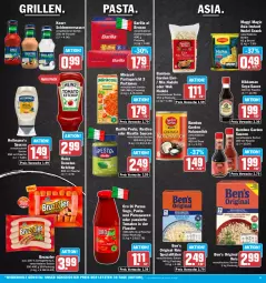 Gazetka promocyjna Aez - Prospekte - Gazetka - ważna od 24.06 do 24.06.2023 - strona 11 - produkty: bamboo, barilla, beutel, bruzzzler, eier, eis, flasche, fleisch, Geflügel, gin, grill, heinz, ketchup, kikkoman, knorr, kokos, kokosmilch, maggi, milch, Mirácoli, nudel, nudeln, oro di parma, pasta, Pastagericht, pesto, pizza, reis, sauce, saucen, schlemmersauce, snack, soya, Spezi, Sugo, Ti, tomate, tomaten, tomaten ketchup, wok, ZTE