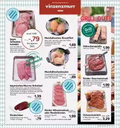 Gazetka promocyjna Aez - Prospekte - Gazetka - ważna od 24.06 do 24.06.2023 - strona 4 - produkty: braten, butter, eier, eis, elle, ente, grill, hofgut, ideal zum grillen, kotelett, kräuter, kräuterbutter, mais, marinade, natur, oder kräuter, reis, rind, rinder, rinderbraten, Rinderleber, SANTE, Schal, Schale, schnitzel, schwein, schweine, schweinekotelett, Spezi, steak, Ti, trolli, wein, weine, whiskey, ZTE