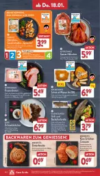 Gazetka promocyjna Aldi Nord - Von Montag - Gazetka - ważna od 20.01 do 20.01.2024 - strona 24 - produkty: aldi, aqua, backofen, backwaren, braten, Croissant, eis, elle, emmentaler, forelle, geback, geschnetzeltes, gewürz, gin, grill, gyros, Hähnchengeschnetzeltes, Heu, hinterschinken, hörnchen, käfer, Käse, krustenbraten, küche, Küchen, Maus, Ofen, pesto, Plunder, reis, rel, Ria, rotwein, sauce, Schal, Schale, schinken, schnitzel, schwein, Ti, wein, wiener, Zelt, zitrone, zitronen, ZTE, zucker