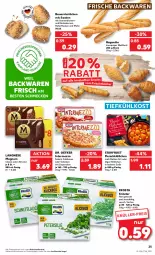 Gazetka promocyjna Kaufland - Gazetka - ważna od 14.09 do 14.09.2022 - strona 25 - produkty: angebot, angebote, auer, backwaren, baguette, Bau, Bauer, blume, blumen, brot, brötchen, Dr. Oetker, eis, fleisch, frische backwaren, frosta, hafer, haferflocken, intermezzo, kräuter, Kürbis, kürbiskerne, langnese, magnum, salami, Sauerrahm, schinken, snack, snacks, sonnenblume, sonnenblumen, Soße, Ti, tiefkühlkost