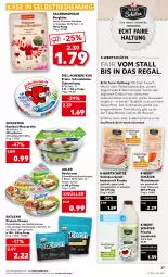 Gazetka promocyjna Kaufland - Gazetka - ważna od 14.09 do 14.09.2022 - strona 27 - produkty: angebot, angebote, Becher, Bergkäse, bier, braten, brita, creme, edelcreme, eier, eis, ente, fleisch, fleischwurst, geback, goldsteig, hartkäse, Käse, landmilch, lebensmittel, mac, milch, molkereiprodukte, mozzarella, Ofen, regal, reis, rel, salz, SalzburgMilch, schinken, Schmelzkäse, schmelzkäsezubereitung, Ti, wurst