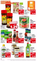 Gazetka promocyjna Kaufland - Gazetka - ważna od 14.09 do 14.09.2022 - strona 28 - produkty: angebot, bamboo, bio, eis, elle, essig, grill, grillsauce, hollandaise, knorr, maggi, monte, pinienkerne, rapsöl, saft, sauce, saucen, snack, suppe, suppen, Ti, tomate, tomaten, Tomatensaft, Tomatenstücke, ZTE