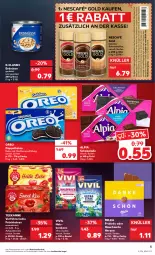 Gazetka promocyjna Kaufland - Gazetka - ważna od 14.09 do 14.09.2022 - strona 5 - produkty: alpia, angebot, angebote, beutel, bohne, bohnen, bohnenkaffee, bonbons, creme, Doppelkekse, erdnüsse, früchte, Früchtetee, kaffee, keks, kekse, löslicher bohnenkaffee, milka, Nescafé, nescafé gold, oreo, salz, schoko, schokolade, tee, teekanne, Ti, vanille, zucker