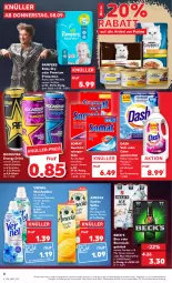 Gazetka promocyjna Kaufland - Gazetka - ważna od 14.09 do 14.09.2022 - strona 6 - produkty: alkohol, amecke, angebot, beck's, bier, colorwaschmittel, drink, eis, energy drink, frucht, geschirr, getränk, pampers, pampers baby dry, Pants, pils, purina, Rana, reiniger, Rockstar, säfte, somat, Ti, vernel, waschmittel, weichspüler, windeln, ZTE