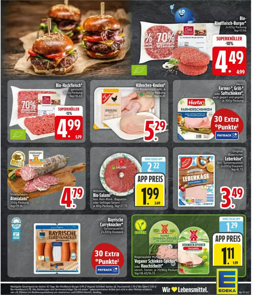Aktueller Prospekt Edeka - Prospekte - von 09.02 bis 14.02.2026 - strona 19 - produkty: eis, ente, farmerschinken, lebensmittel, reis, salami, schinken, schinken spicker, spitzenqualität
