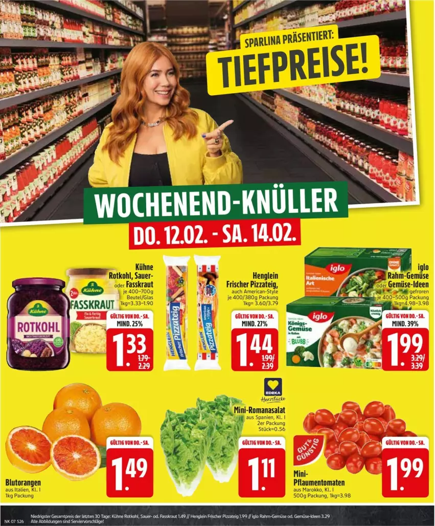 Aktueller Prospekt Edeka - Prospekte - von 09.02 bis 14.02.2026 - strona 28 - produkty: auer, Kraut, Ti