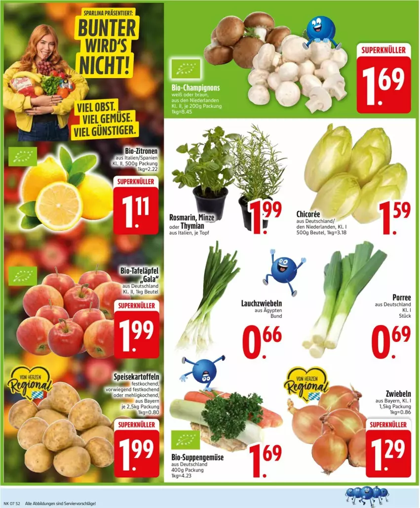Aktueller Prospekt Edeka - Prospekte - von 09.02 bis 14.02.2026 - strona 4 - produkty: beutel, bio, braun, Lauchzwiebel, lauchzwiebeln, mehl, minze, ndk, rosmarin, suppe, suppen, Ti, topf, zwiebel, zwiebeln